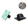 30Pcs Self Adhesive Cable Clips, Plastic Wire Clips Wire Clamps for Electric Wires (Black) view 2