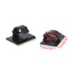 30Pcs Self Adhesive Cable Clips, Plastic Wire Clips Wire Clamps for Electric Wires (Black) view 4