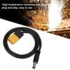 Power Cable, Black Good Insulation Professional to DC5525 Power Cable, 20 Inches Plug and Play for Quickly Solder for Outdoors Easy to Use view 4