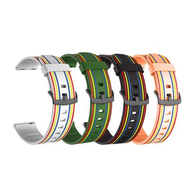 Bands Compatible with Garmin Venu Strap Soft Silicone Replacement Bands Adjustable Quick Release Wristbands Strap Accessories for Garmin Venu GPS Smartwatch (4ColorsC)