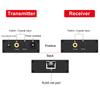 Digital Audio Extender Digital Optical/Coaxial Digital Audio Extender/Converter Over Single Cat5e/6 Cable (PoC) up to 500 Standard Supported LPCM, DB Digital 5.1, DTS, and Doby True HD view 3