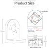 Camera Wall Mounted Bracket, Camera Wall Mount, Camera Hanging Bracket, Universal L Shape Mounting Bracket for CCTV view 2