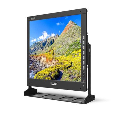 LILLIPUT 17.3" Q17 FHD PRO SDI Filmmaking Monitor 3D Lut HDR Waveform/Vector/Histogram/4 Bar Display/Audio Vector/Level Meter with Gold mount and 19" rack mount ears by VIVITEQ