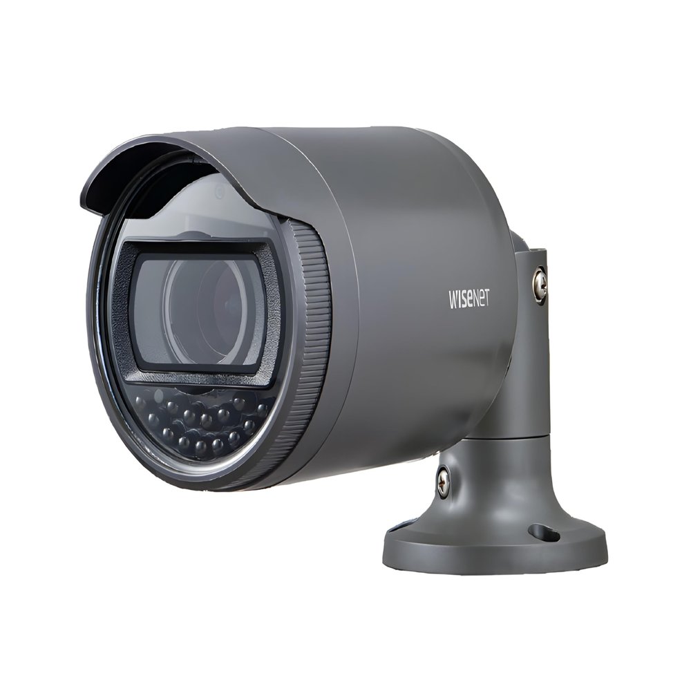 Hanwha Techwin LNO-6071R 2MP Outdoor Network Bullet Camera with Night Vision and 3.2-10mm Lens