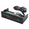 5.25inches High Speed Front USB 3.0 Interface, Stability While transferring,PC Internal Card Reader USB 3.0 Port M2 MS XD CF TF Card Dashboard Front Panel view 1