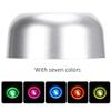 USB LED Light Base Round Crystal Display Stand for Glasses Figurines view 3