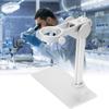 Thincol Aluminum Alloy Universal Adjustable Base Stand Holder Desktop Support Bracket for 32-34mm in Diameter USB Digital Endoscope Microscope, Microscope Holder Accessory (White) view 3
