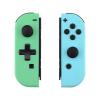 eXtremeRate Mint Green & Heaven Blue DIY Housing (D-Pad Version) with Full Buttons for Joycon Handheld Controller, Replacement Shell for Nintendo Switch & Switch OLED [Only The Shell, NOT The Joycon] view 3