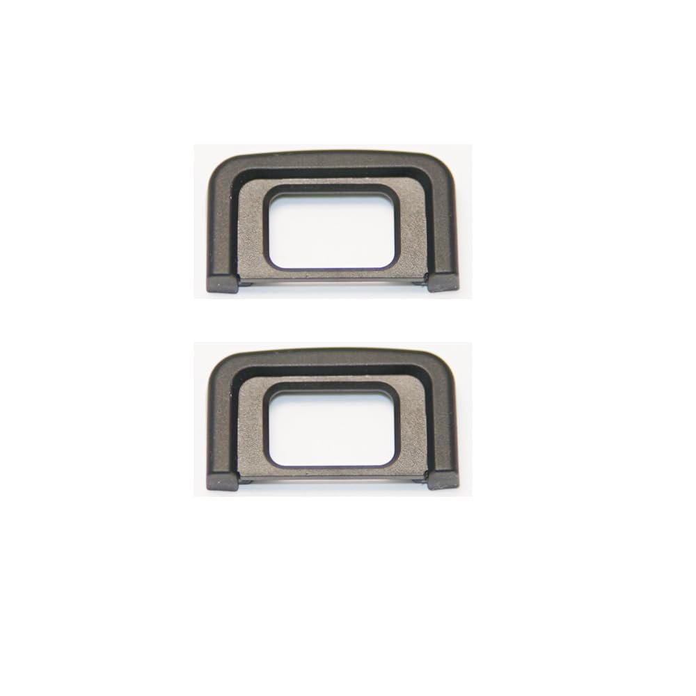 D3500 Eyecup Viewfinder for Nikon D5500 D5300 D5100 D3500 D3400 D3100 D3000 D5600 D5000 D5200, Replaces DK-25, 2-Pack