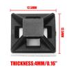 100Pcs Cable Base 12.512.5mm Self Adhesive Cable Wire Zip Tie Mounts Bases Wall Holder Fixing Seat Clamps view 4
