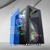 HDYD Gaming Case,Mid-Tower PC Gaming Case ATX/M-ATX/ITX - Front I/O USB 3.0 Port -Tempered Glass Side Panel - 8 Fan Position - Water-Cooling Ready view 4