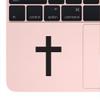 NBFU Christian Cross Religious Symbols 1 (Black) (Set Of 2) Premium Waterproof Vinyl Decal Stickers For Laptop Phone Accessory Helmet Car Window Bumper Mug Tuber Cup Door Wall Decoration view 4