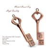32GB USB 2.0 Flash Drive Ciway Memory Stick Retro Metal Love Heart Key Shaped Thumb Pen Drive(32GB,1pc) view 4