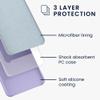 kwmobile TPU Silicone Case Compatible with Apple iPod Touch 6G / 7G (6th and 7th Generation) - Case Soft Flexible Protective Cover - Lavender view 2