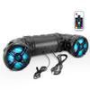 Pyle Marine ATV Bluetooth Speakers (800W) + Nilight 12" 72W LED Light Bar view 2