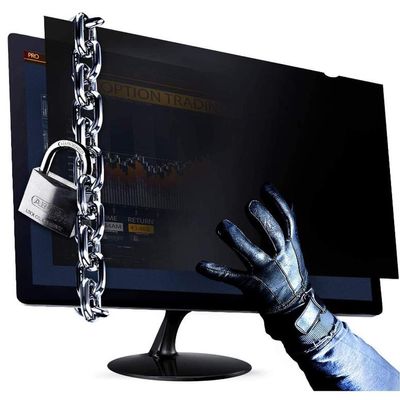 Anti Blue Light Screen Protector with Privacy Filter 17"-28" Desktop Computer Laptop Notebook Monitor Screen Protector Film Data Confidentiality Anti-Glare Anti-Scratch Protector,17.3"382*215