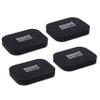 Sound Addicted Isolation Pads for Soundbar - Anti Vibrations Foam Pads Feet (4Pack) 3.5'' x 2.5'' x 0.65'' Suitable for Most Soundbars - BarPads (Rectangle) view 1