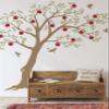 Apple Tree with Hummingbirds Wall Decal - by Simple Shapes (Scheme B) view 1