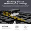 cimetech EasyTyping KF10 Wireless Keyboard and Mouse Combo, [Silent Scissor Switch Keys][Labor-Saving Keys]Ultra Slim Wireless Computer Keyboard and Mouse, Easy Setup for PC/Laptop/Mac/Windows - Black view 3