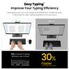 cimetech EasyTyping KF10 Wireless Keyboard and Mouse Combo, [Silent Scissor Switch Keys][Labor-Saving Keys]Ultra Slim Wireless Computer Keyboard and Mouse, Easy Setup for PC/Laptop/Mac/Windows - Black view 4