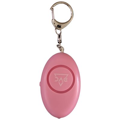 DAG Gear Personal Alarm with Flashing Lights (Single, Pink)
