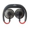 GRSTREE USB Portable Fan Hands Free Neck Fan Hanging Mini Sports Fan view 1