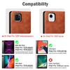 Antbox Case for iPad Pro 12.9'' 6th Generation (2022) 5th/4th/3rd Generation (2021/2020/2018), Built-in Pencil Holder Auto Sleep/Wake Function PU Leather Smart Cover (Brown) view 2