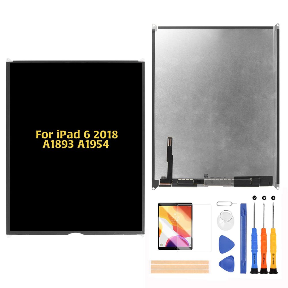 A-MIND for IPad 6th Gen (2018) A1893 A1954 LCD Display Screen Replacement,for A1893 A1954 LCD Panel Repair Parts Kit,with Free Screen Protector+Tools Kit