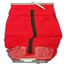 Vacuum Dual Purpose Cloth Bag with Slide for Replacement Part for Eureka Sanitaire Fits SC679J, SC684F, SC688A, SC881A, C2031B, C2031BM, C2031D Models # compare to part 534161