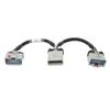 Generic Brands RP1226 14-pin Connector Splitter 'Y' Cable, Male to 2 Female, ELD Cable view 1