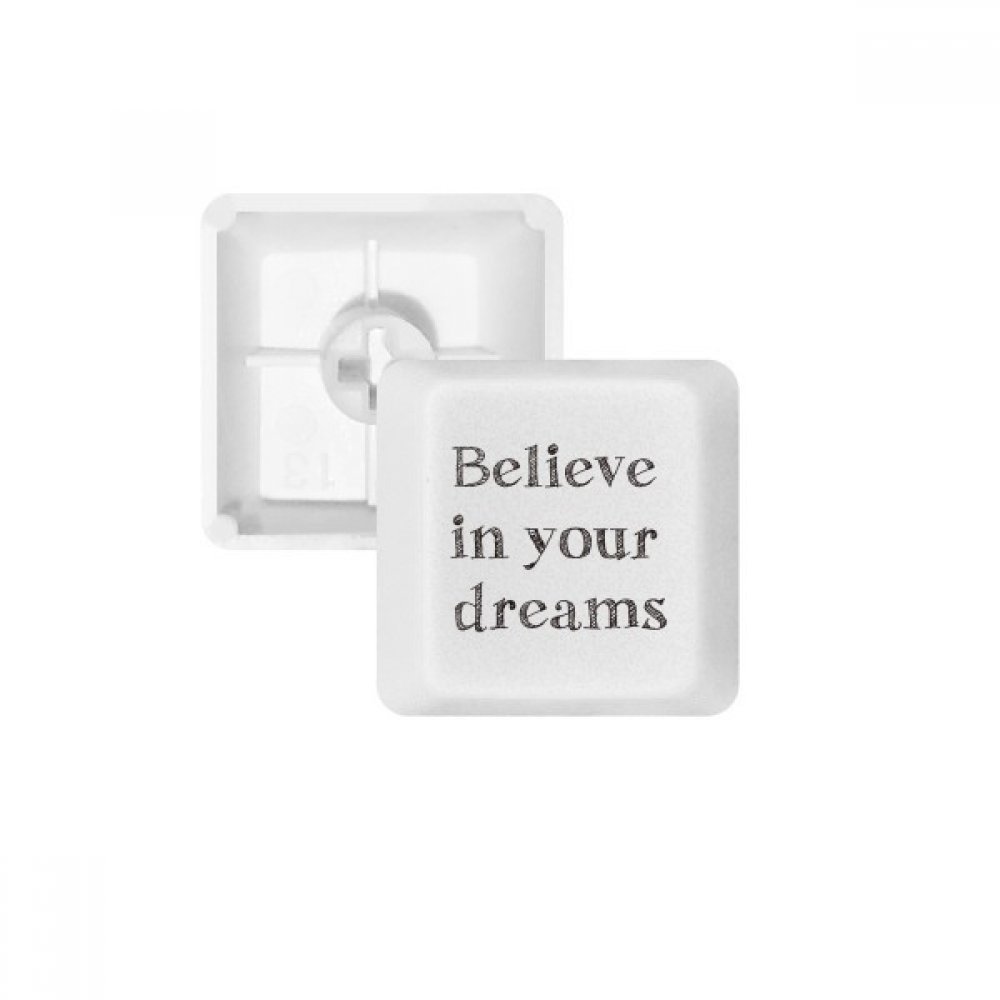 DIYthinker Believe in Your Dream Inspirational Keycap Mechanical Keyboard PBT Gaming Upgrade Kit