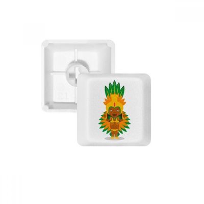 DIYthinker Orange Wild Brazil Cartoon Keycap Mechanical Keyboard PBT Gaming Upgrade Kit