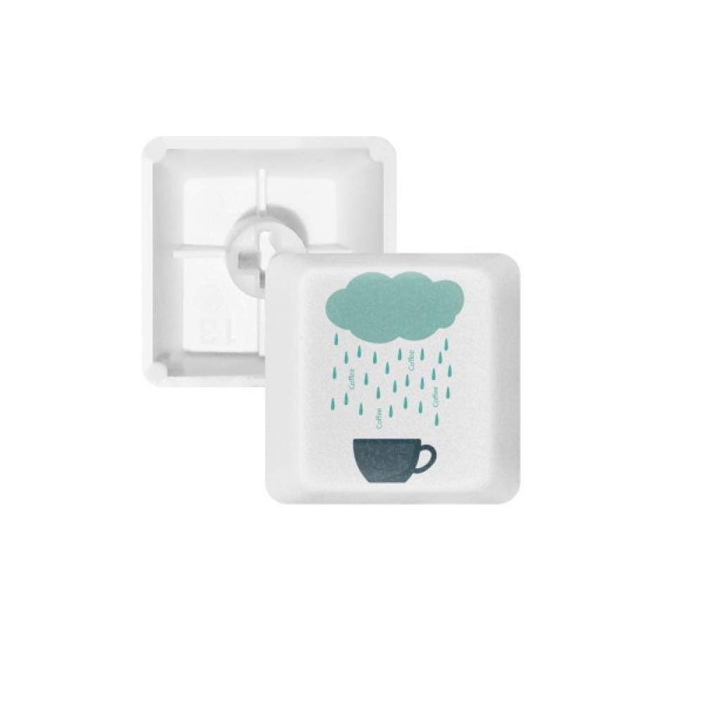 DIYthinker Rain Cloud Cup Smile Face Weather Keycap Mechanical Keyboard PBT Gaming Upgrade Kit