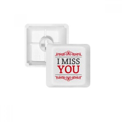 DIYthinker Valentine's Day I Miss You Keycap Mechanical Keyboard PBT Gaming Upgrade Kit