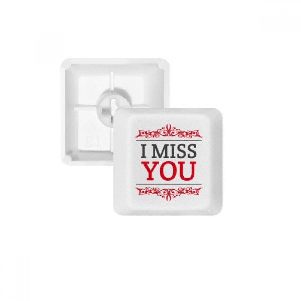 DIYthinker Valentine's Day I Miss You Keycap Mechanical Keyboard PBT Gaming Upgrade Kit
