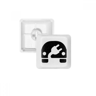 DIYthinker Plus Minus Sign Energy Vehicles Protect Environment Keycap Mechanical Keyboard PBT Gaming Upgrade Kit