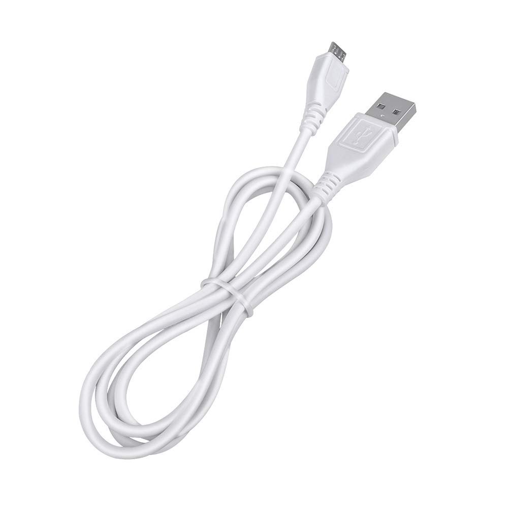 ABLEGRID 3.3ft White Micro USB Data PC Cable Cord for Mach Speed Trio Stealth Pro 9.7 C Tablet PC