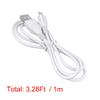 ABLEGRID 3.3ft White Micro USB Power Charger Cable Cord for Jabra Freeway Portable Speakerphone HFS100 view 3