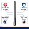 Anina 4.7" Car Radio Antenna Mast Compatible with 2006-2022 GMC Sierra Chevy Silverado Cobalt Aluminum Alloy Car Washproof Antenna for FM/AM Radio Signal Reception view 2