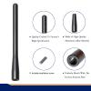 Anina 4.7" Car Radio Antenna Mast Compatible with 2006-2022 GMC Sierra Chevy Silverado Cobalt Aluminum Alloy Car Washproof Antenna for FM/AM Radio Signal Reception view 3