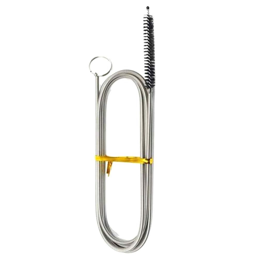 Arinda Long Flexible Refrigerator Scrub Brush Cleaning Tool for Home Kitchen Drain Pipe