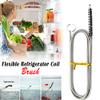 Arinda Long Flexible Refrigerator Scrub Brush Cleaning Tool for Home Kitchen Drain Pipe view 2
