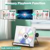 Mini DVD Players with USB Port, HDMI/RCA Output with Mini DVD Players for TV, Supports All Region NTSC/PAL up to 1080P, USB Input Design, Include Remote Control view 4