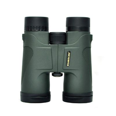 10x42 Hunting Binoculars Waterproof Telescope Green and Black Binoculars Prismaticos De Caza Binoculars (Green)