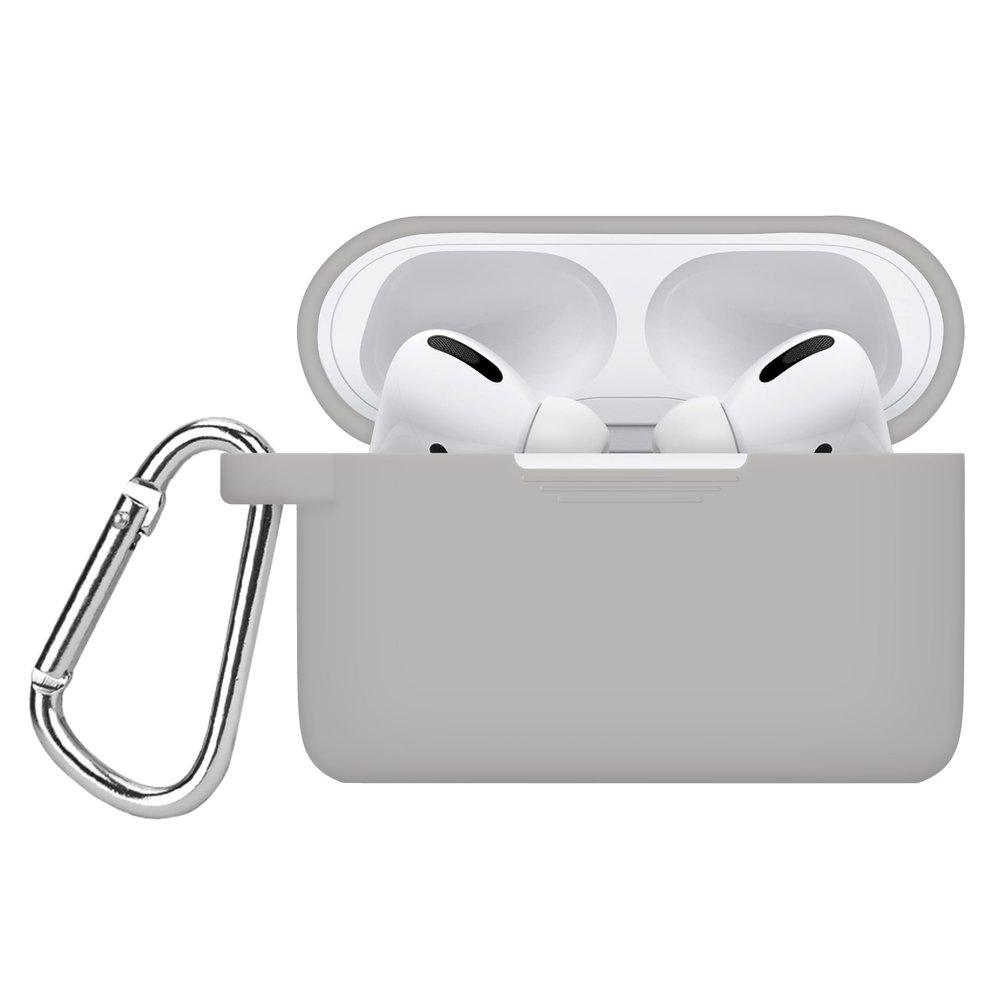 AFFINITY BANDS Silicone Case Cover Compatible with Apple AirPods Pro (Gray)