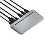 Brydge Stone II USB Hub Docking Station | Compatible with MacOS & Windows | Single 4K Display. HDMI Output. USB-C Speeds. 7 Ports | (Space Grey), BRYSTONE2 view 1