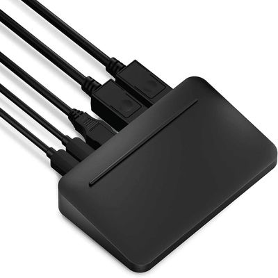 Brydge Stone Lite USB Hub Docking Station | Windows Only | Dual 4K Displays. HDMI Out. USB-C Speeds. 5 Ports | (Black)