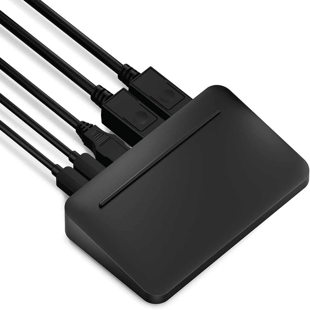Brydge Stone Lite USB Hub Docking Station | Windows Only | Dual 4K Displays. HDMI Out. USB-C Speeds. 5 Ports | (Black)