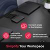 Brydge Stone Lite USB Hub Docking Station | Windows Only | Dual 4K Displays. HDMI Out. USB-C Speeds. 5 Ports | (Black) view 2