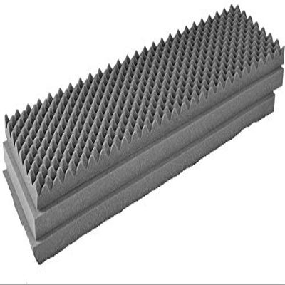 3 Piece Replacement Foam Set for The Apache 9800 case. Includes 1 Solid, 1 Pluck, 1 convoluted.